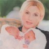 Lorella Cuccarini per la nascita dei gemelli nel 2000