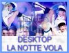 Sfondo desktop di Lorella durante la sigla "La notte vola"