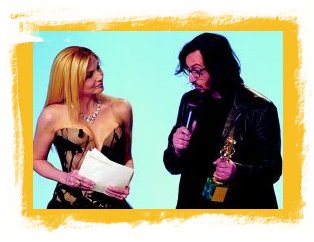 lorella ai "David di Donatello" nel 2003