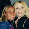 Lorella Cuccarini con fan