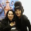 Lorella Cuccarini con fan