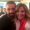 Lorella Cuccarini con fan