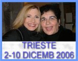 Foto di Lorella con i fans al Teatro Rossetti per Sweet Charity dal 2 al 10 dicembre 2006