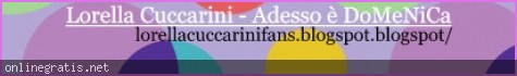 Blog non ufficiale di Lorella Cuccarini